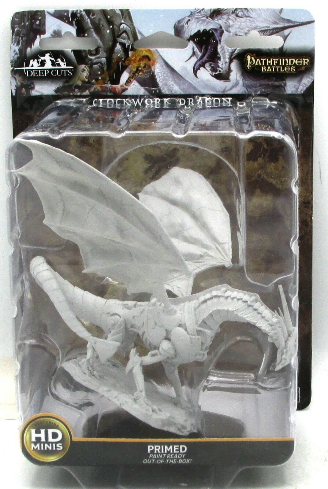 WizKids Pathfinder Deep Cuts Unpainted Miniatures: Wave 9: Clockwork Dragon