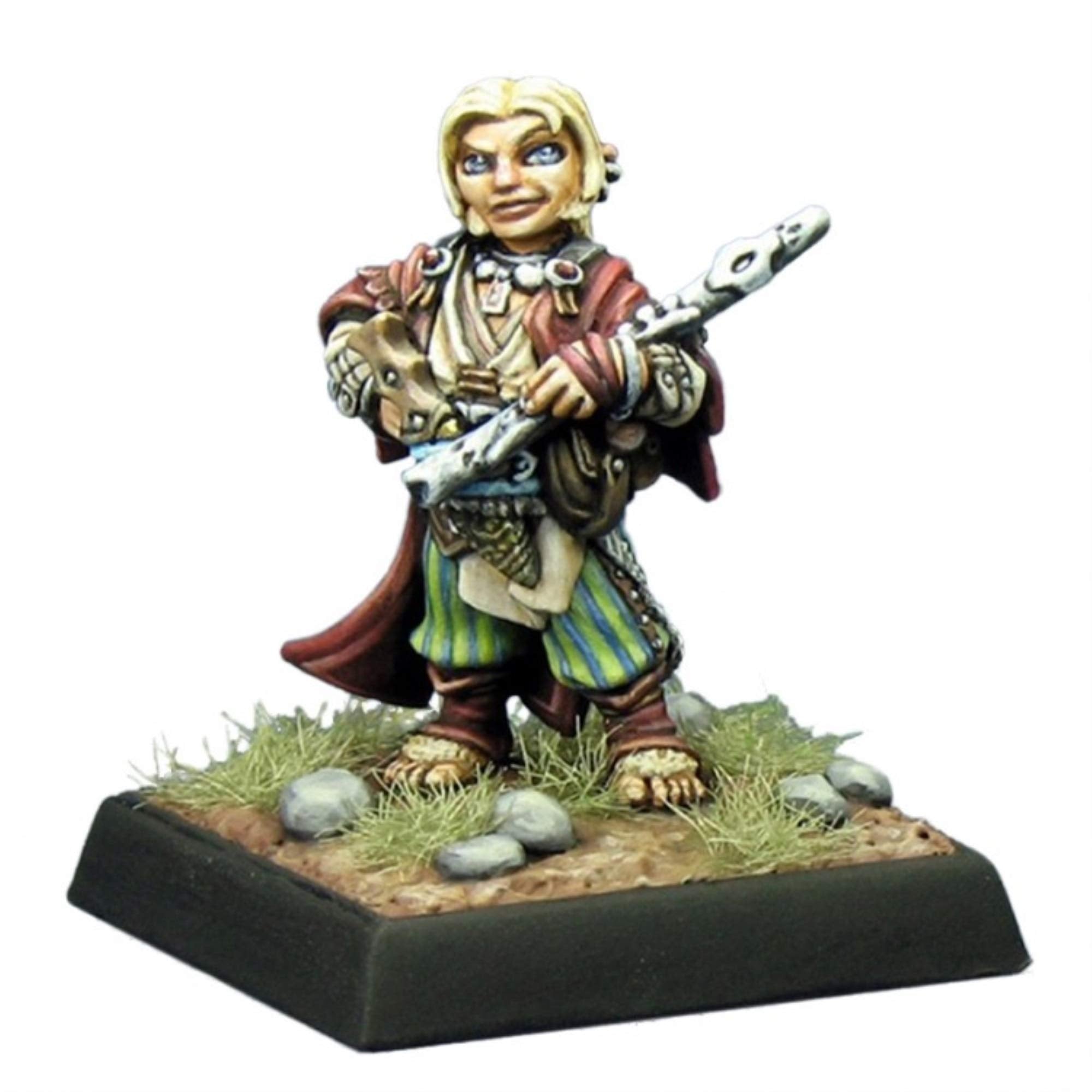 REAPER MINIATURES Pathfinder: Lem, Iconic Halfling Bard