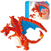Nanoblock - Pokémon - Charizard Deluxe Edition, Pokémon Series Building Kit