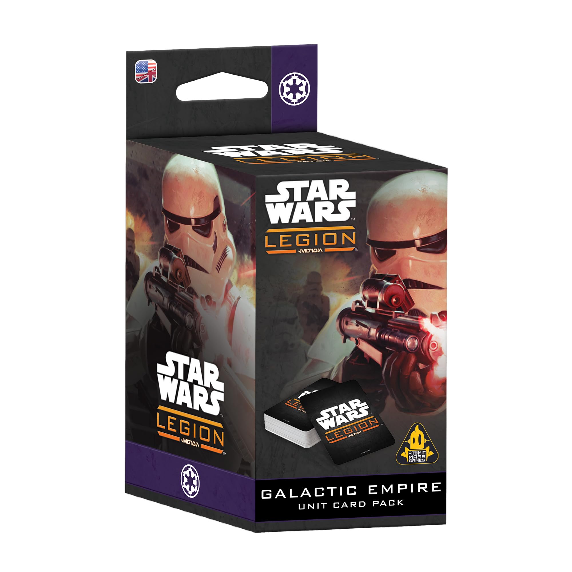 Star Wars: Legion Galactic Empire Card Pack - Tabletop Miniatures Game, Strategy Game for Kids and Adults, Ages 14+, 2 Players, 3 Hour Playtime, Made by Atomic Mass Games