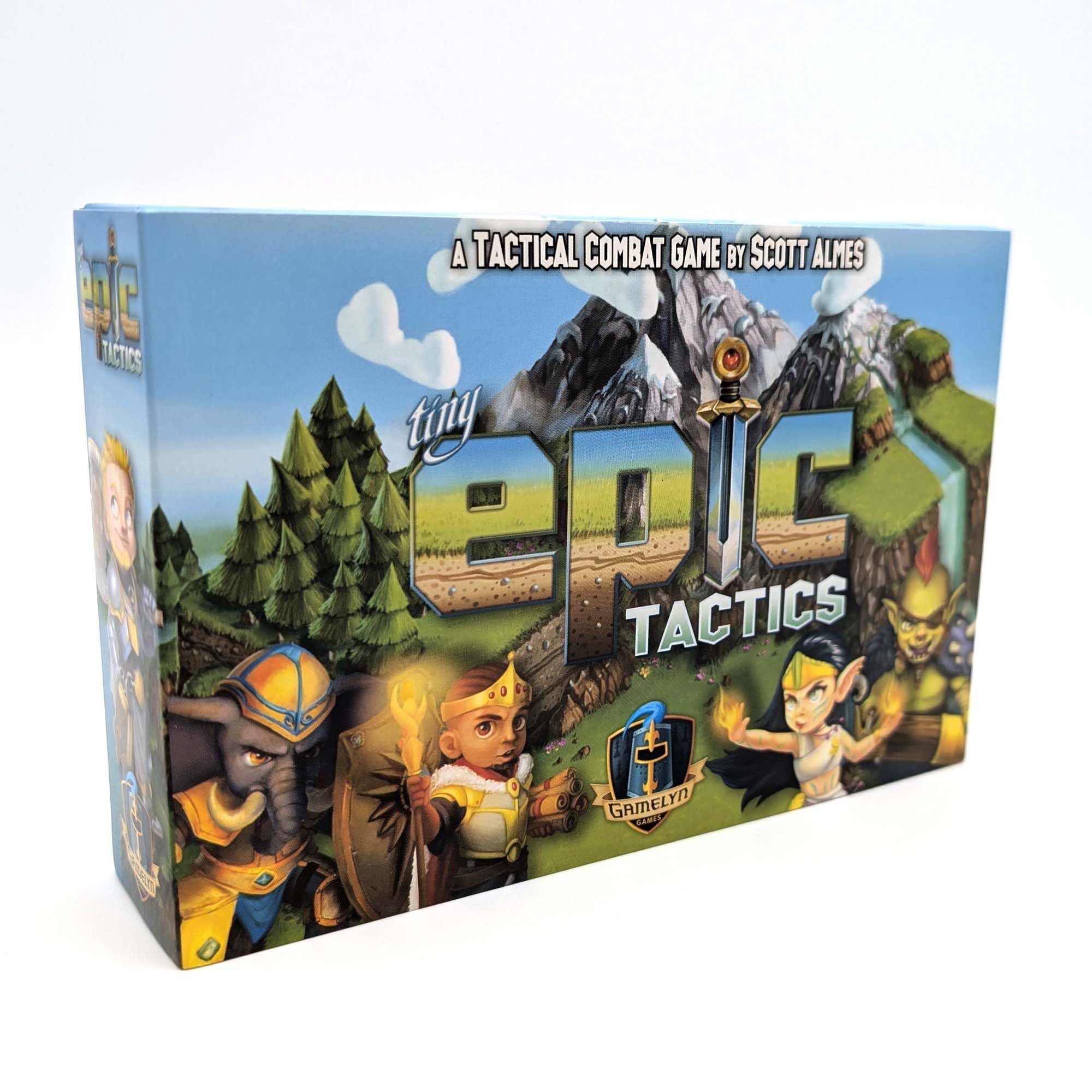 Tiny Epic Tactics – Strategic Combat Board Game, 1-4 Players, Ages 14+, Modular 3D Terrain & Area Control Board Game