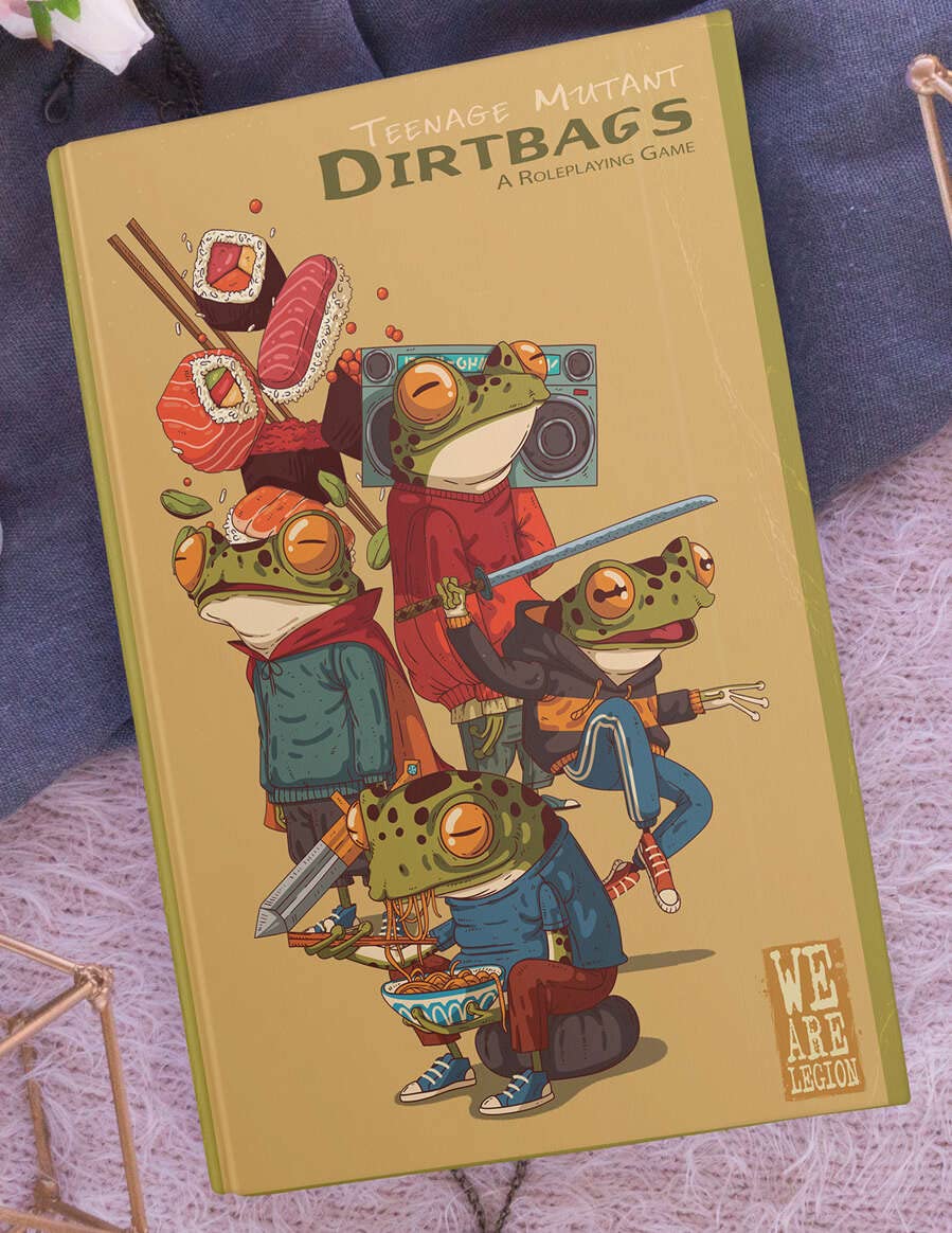 Teenage Mutant Dirtbags: A Roleplaying Game (FGG9002)