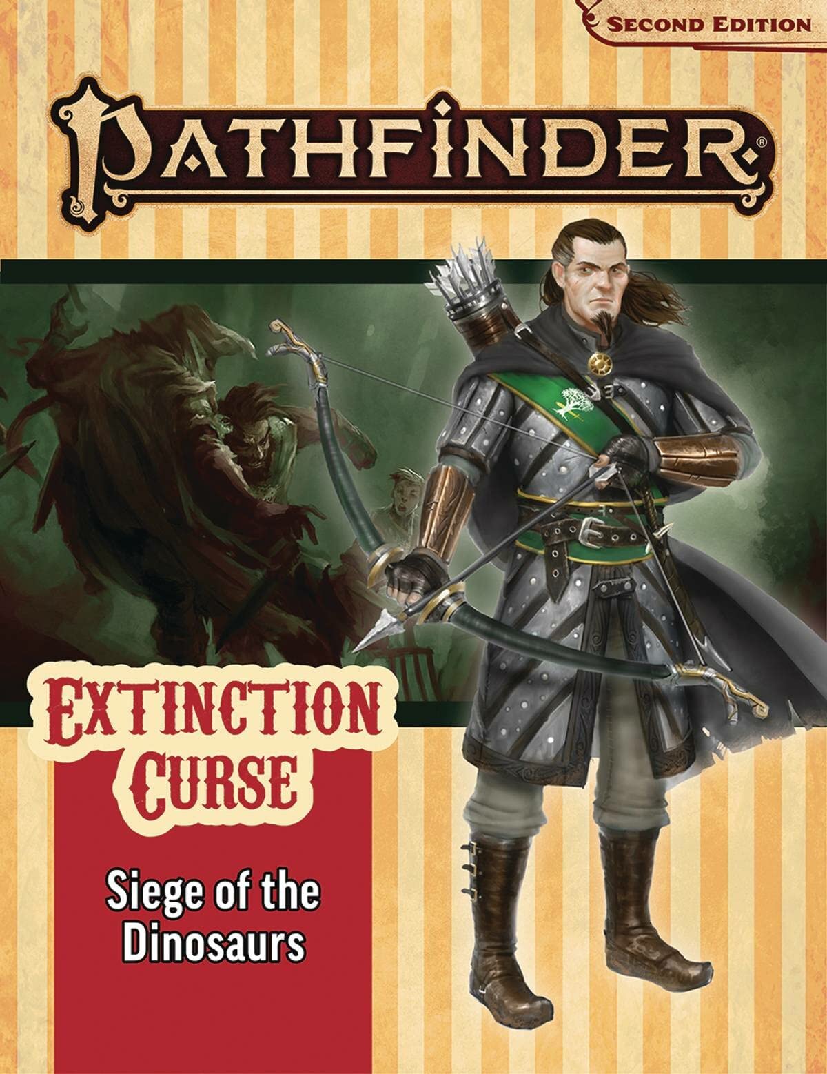 Paizo, Inc. Pathfinder Adventure Path: Siege of The Dinosaurs (Extinction Curse 4 of 6) (P2)