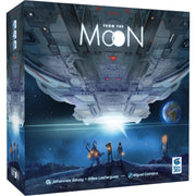 LA BOITE DE JEU From The Moon | Competitive Strategy Board Game for Teens & Adults | Complete Space Survival Missions Before Earth Ends | Detailed Moon Rover Miniatures | 14+ | 1 to 4 Players | 90 Min