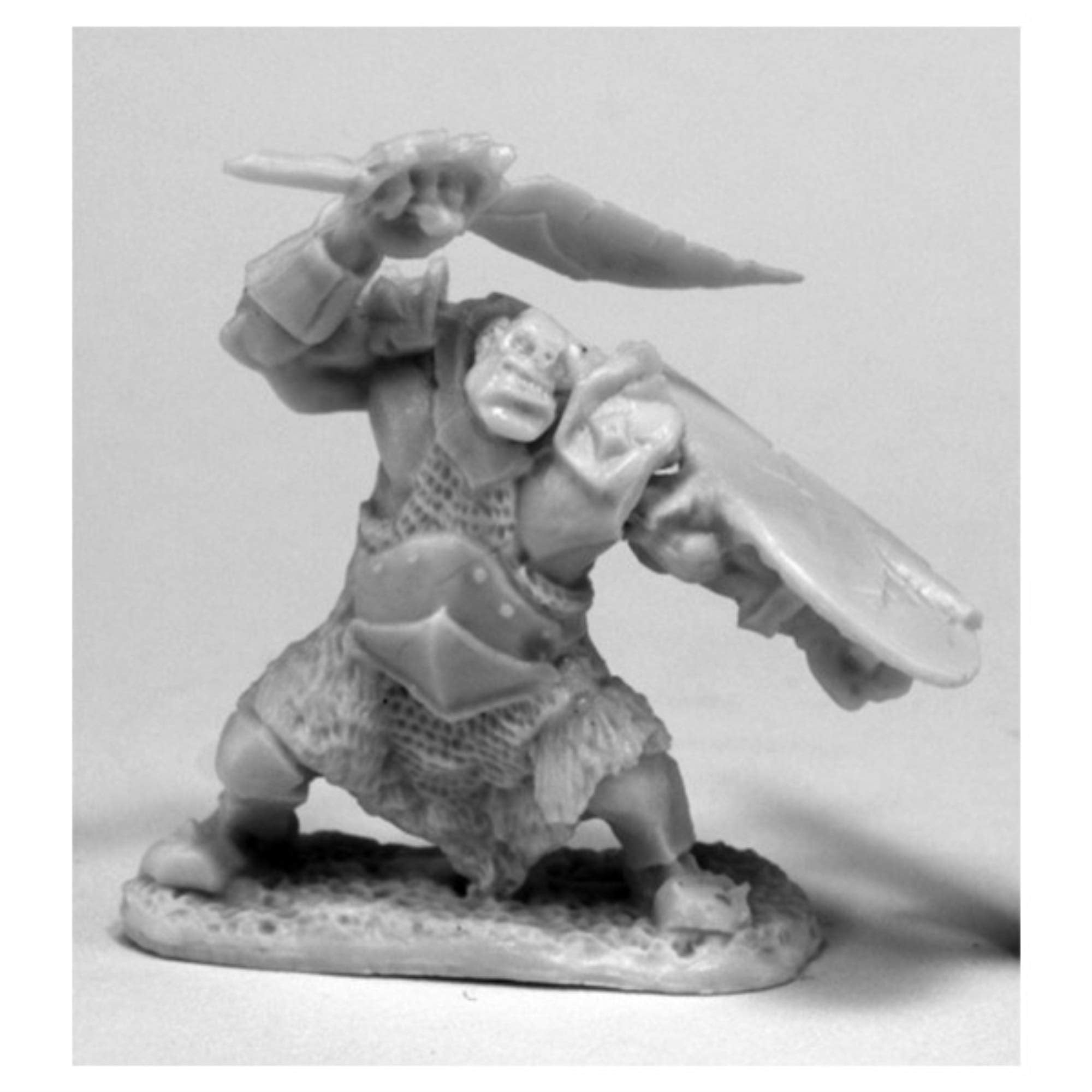 Reaper Miniatures 77432 Orc Slicer, Bones Miniature