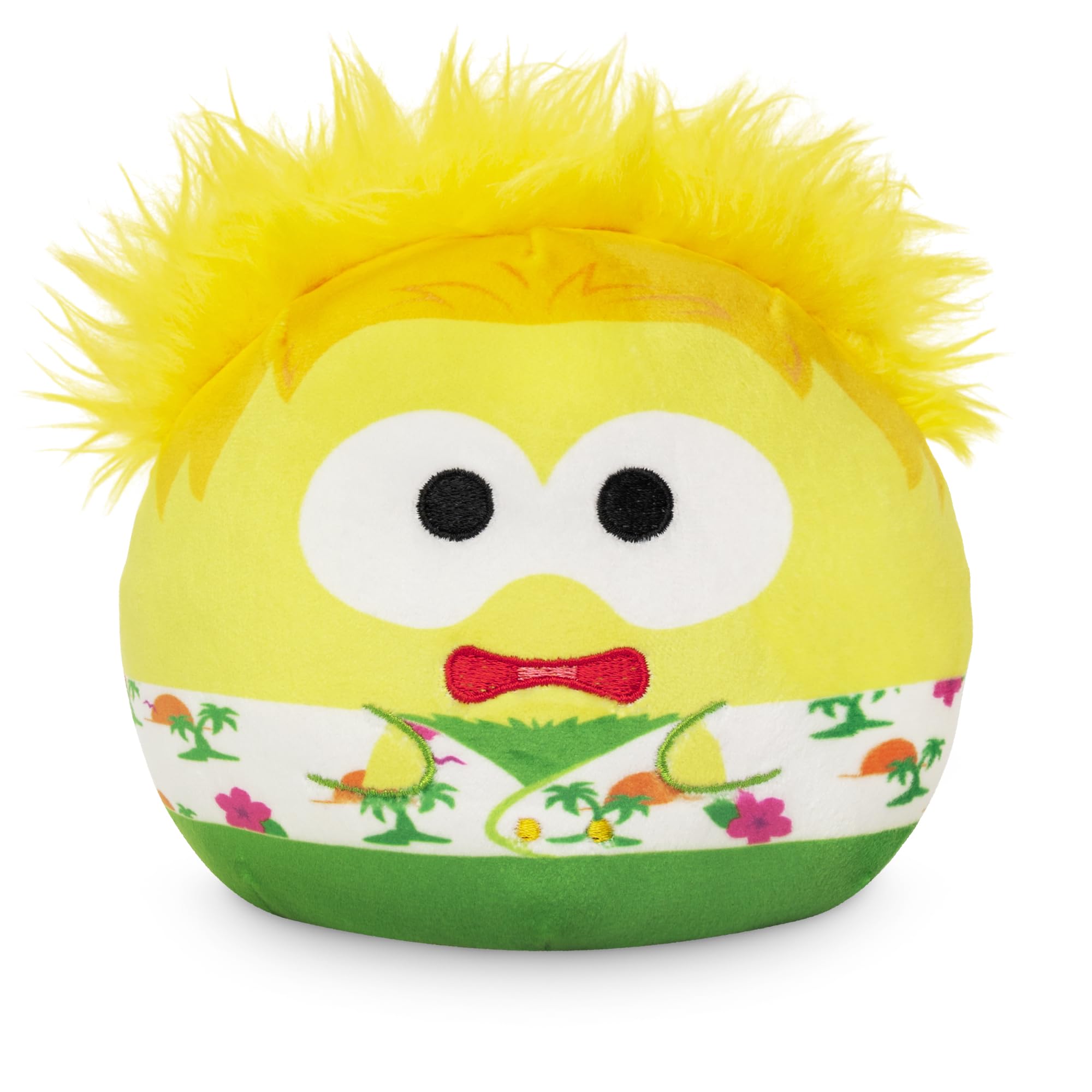 TeeTurtle Reversible Jim Henson's Fraggle Rock GOBO and Wembley 4-Inch Two-Sided Flip Plush Toy with Embroidered Details - Cute Mini Collectible Plush for Kids, Teens, and Adults