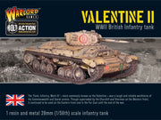 Valentine II Cruiser Tank, Bolt Action Wargaming Miniatures