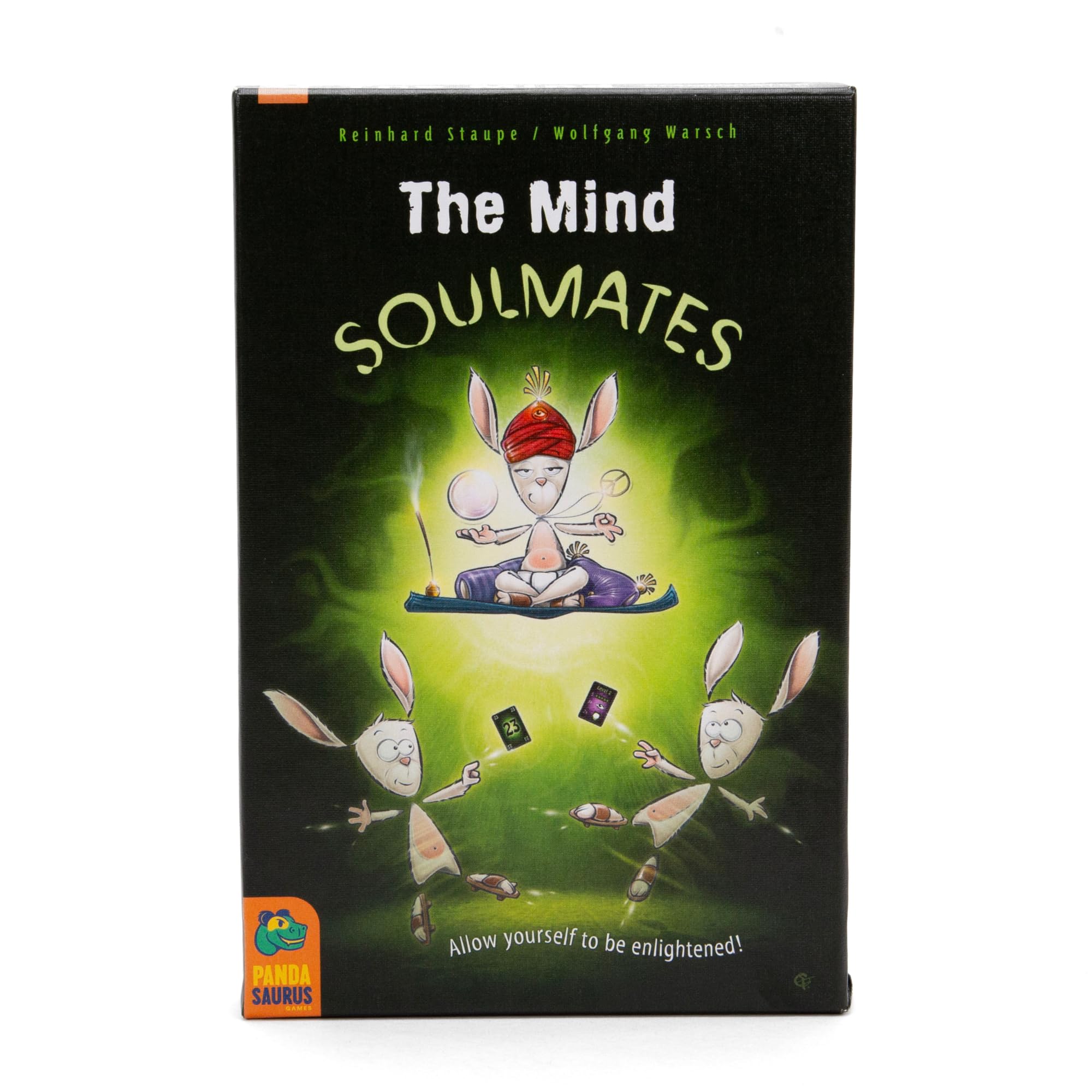 Pandasaurus Games The Mind: Soulmates Card Game - Cooperative Team Play with Seer Role, Silent Communication & Hidden Clues, Family Fun for Kids & Adults, Ages 8+, 2-5 Players, 20 Minute Playtime