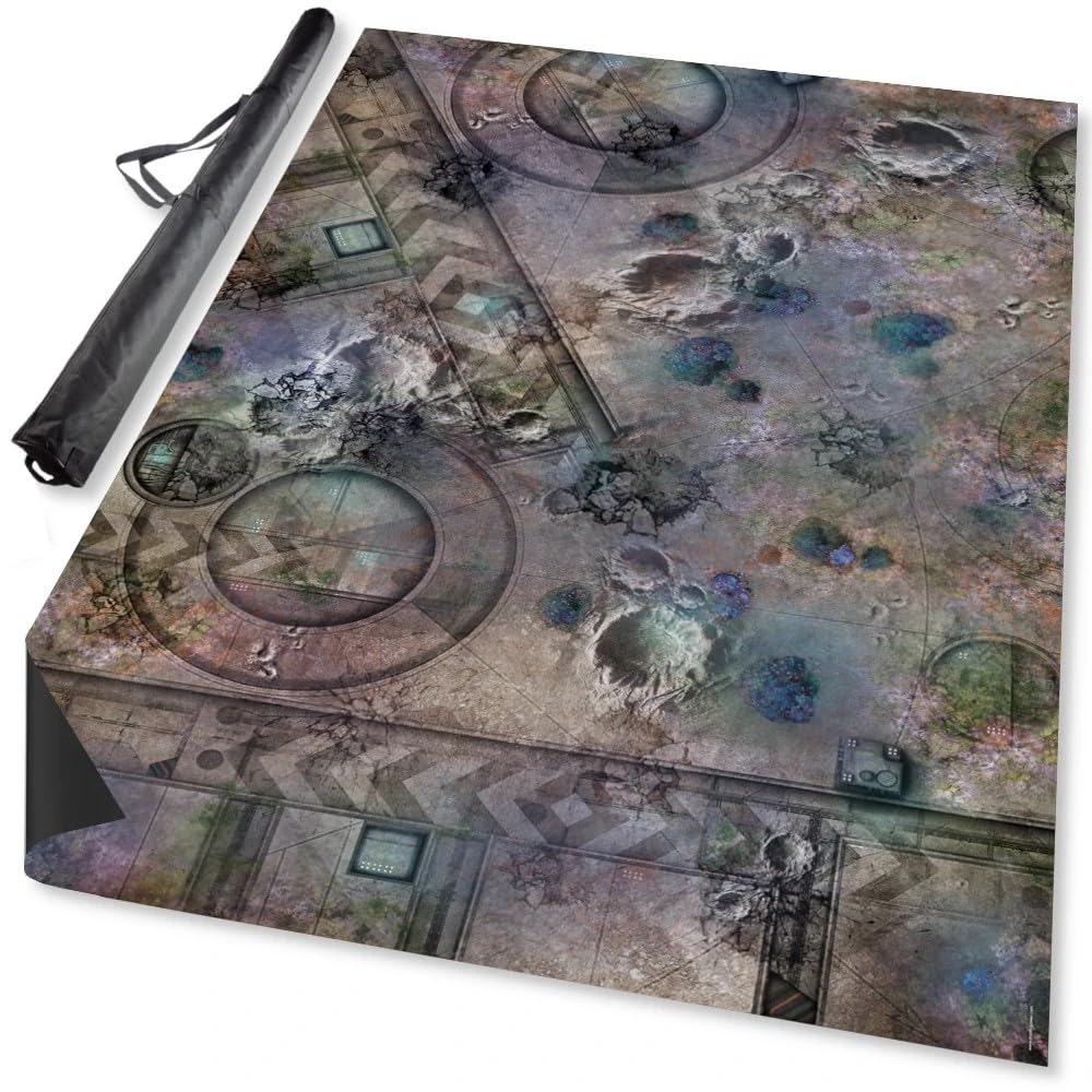 Mantic Games Terrain Crate: Battle Mat: Grim Battlefield 6'x4'