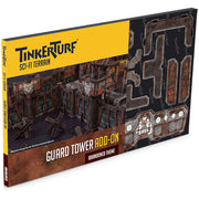 TinkerTurf Sci-Fi Terrain: Guard Tower Add-On, Abandoned Theme, Sturdy, Affordable, Great-Looking Full-Color Terrain, Quick and Easy to Assemble, Virtually Limitless Setups