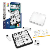 SmartGames Dice Deduction Travel Game Featuring 60 Challenges for Ages 10-Adult | Can You Align The Dice Pieces and Match The Sums?