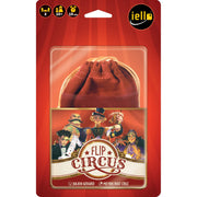 IELLO: Flip Circus - Competitive Puzzle Token & Tile Game, Memory & Deduction, Family Game, Ages 10+, 2 Players - Play as Teams for 4 Players, 15 Min