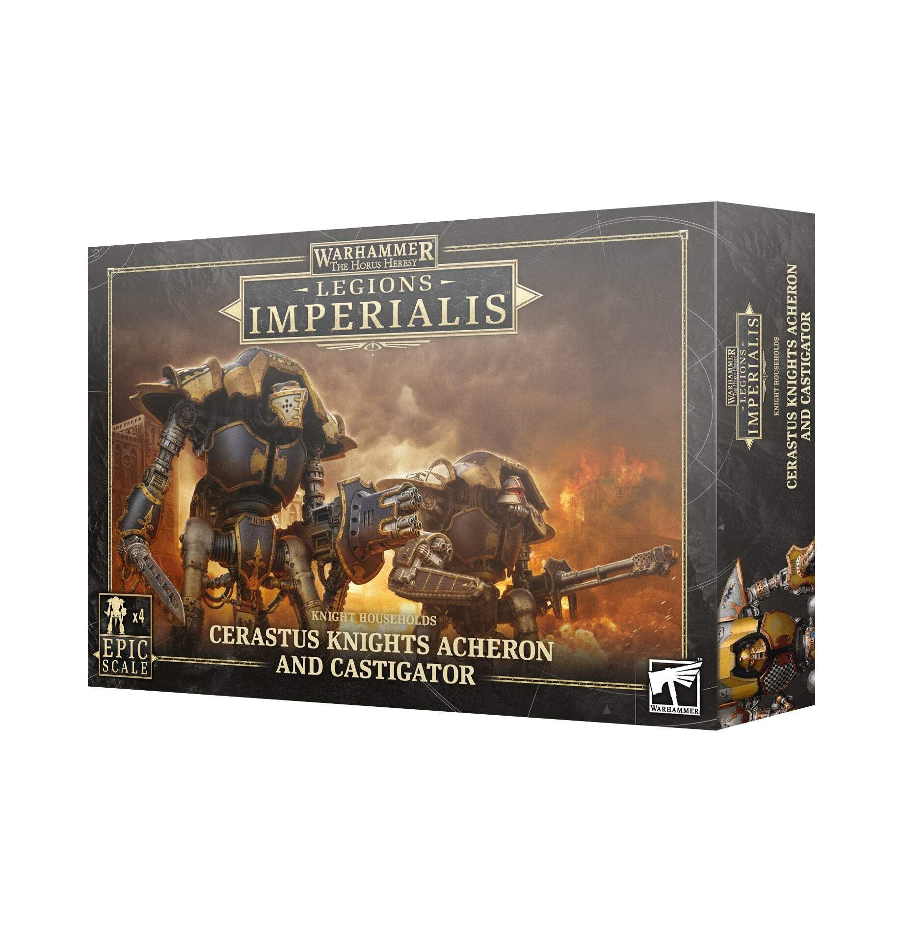Warhammer Games Workshop Horus Heresy - Legions Imperalis - Adeptus Titanicus: Cerastus Knights Acheron and Castigator [Epic Scale]