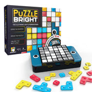 Brainwright - Puzzle Bright - Interactive Light-Up Brain Teaser with 300+ Challenges