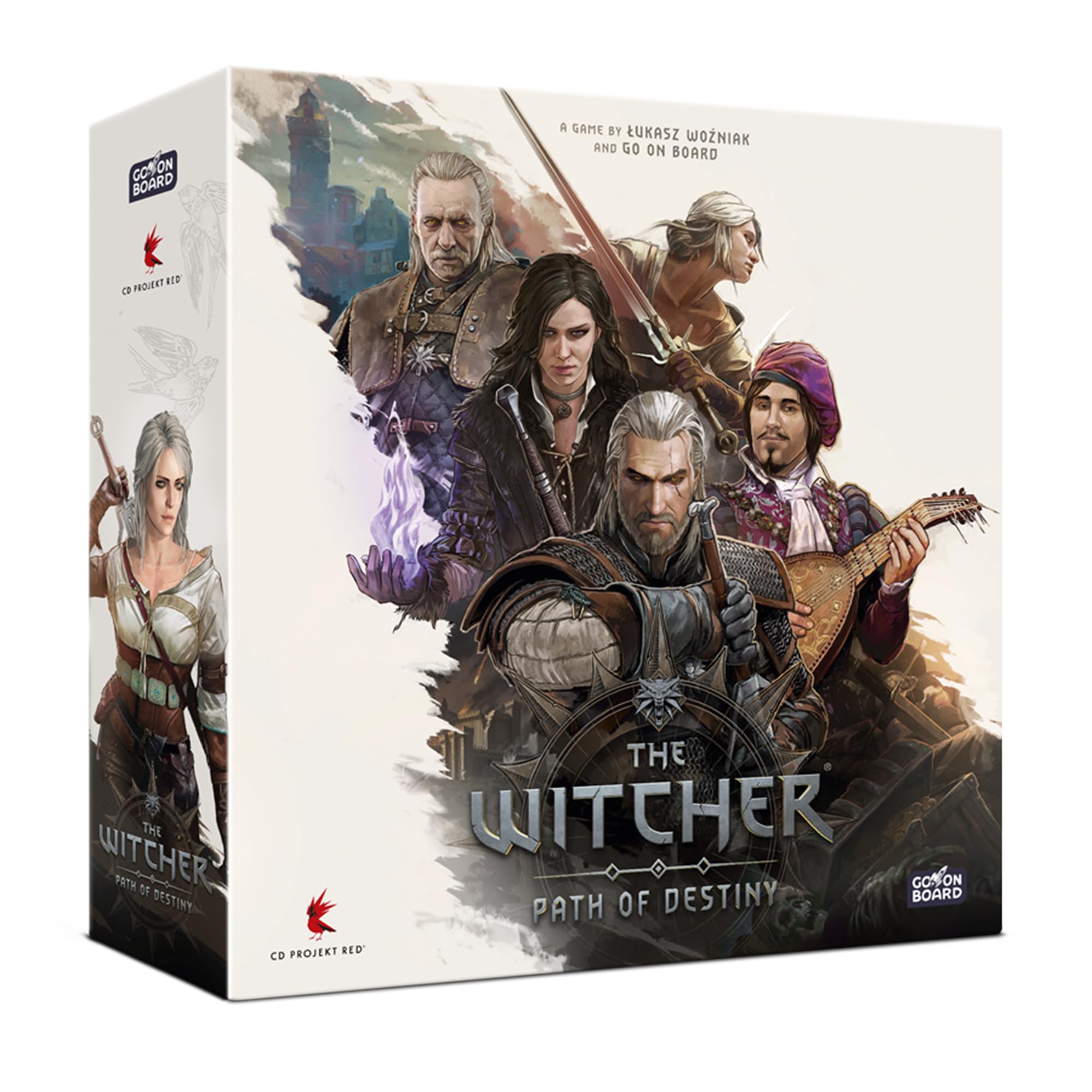 The Witcher: Path of Destiny Standard Edition - Competitive Tableau-Building Strategy Game Featuring Geralt, Yennefer, Ciri & More, Ages 14+, 1-5 Players, 45-90 Minute Playtime