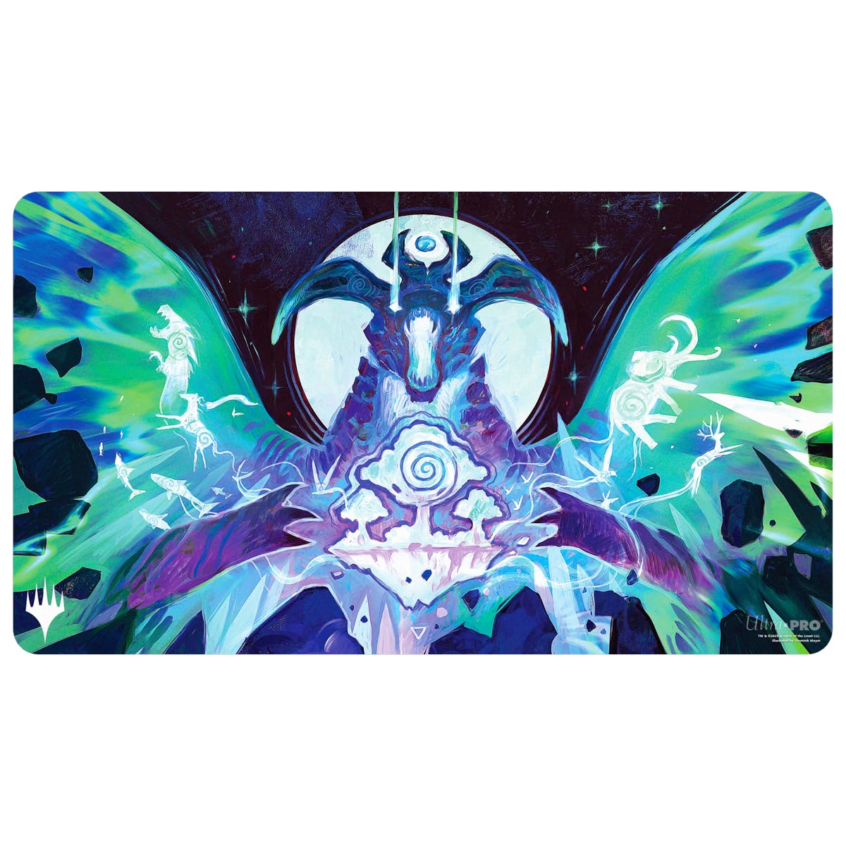 Ultra PRO - Tarkir Dragonstorm Genesis Ultimatum Playmat for Magic: The Gathering | Gaming Table Mat, Card Game Accessory, TCG Playmat, Tabletop Gaming Mat, Collectible Card Game Mat