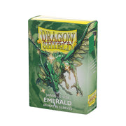 Dragon Shield | Japanese Size Card Matte Sleeves | 60 CT - Smooth & Tough Premium TCG Sleeves - Compatible with Yu-Gi-Oh, Naruto, Cardfight & Vanguard | Emerald