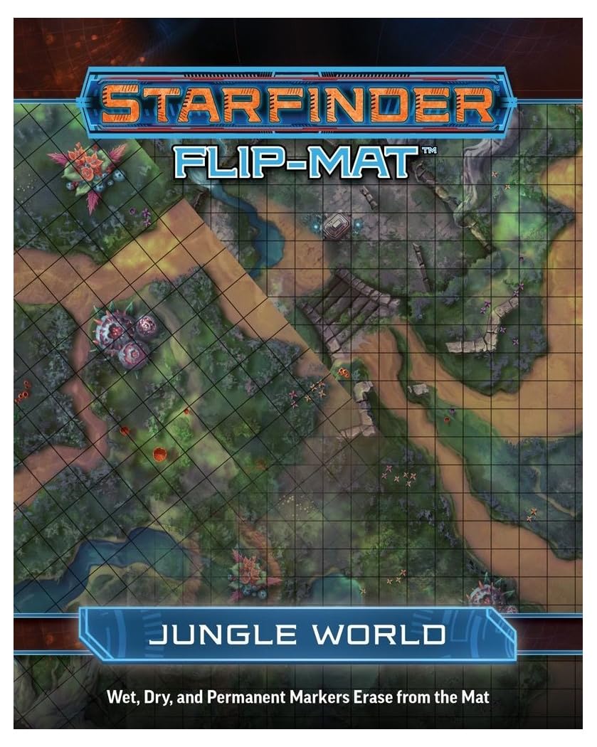 Paizo Inc. Starfinder: Flip-Mat: Jungle World, Various