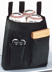 Umpire Ball Bag- Black