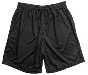 Mesh Shorts-Adult-Medium-Black