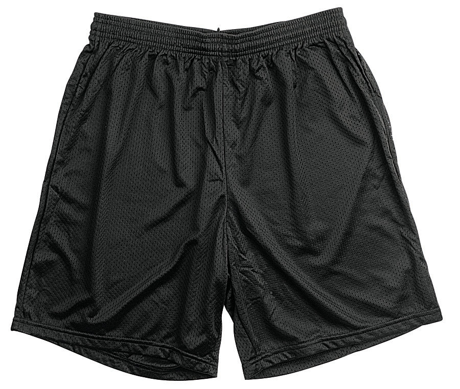 Mesh Shorts-Adult-3 Extra Large-Black