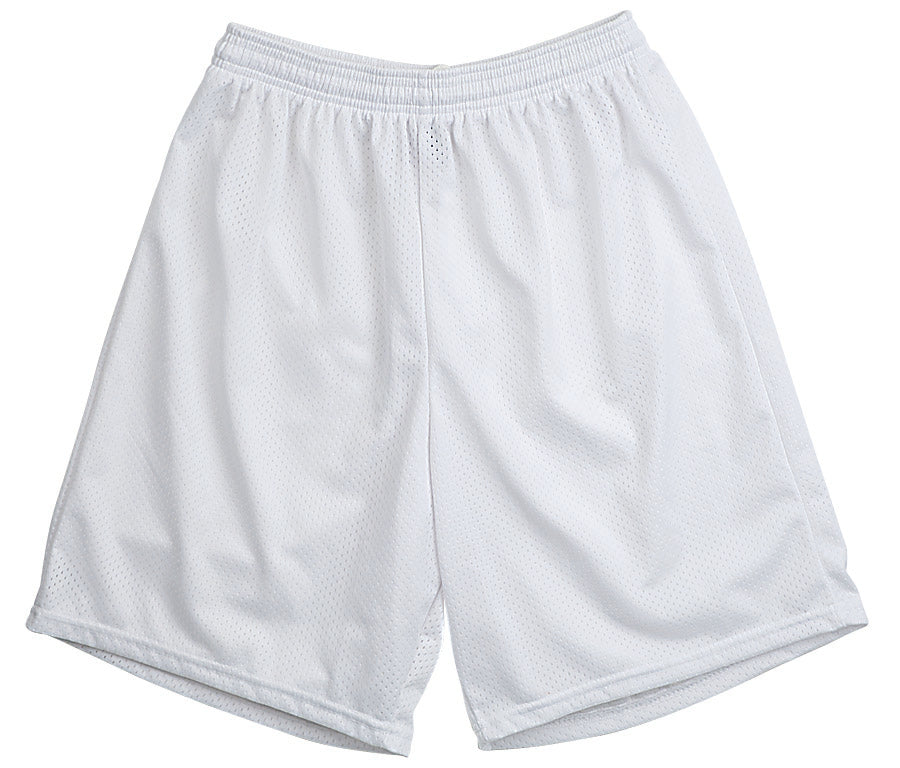 Mesh Shorts-Adult-4 Extra Large-White