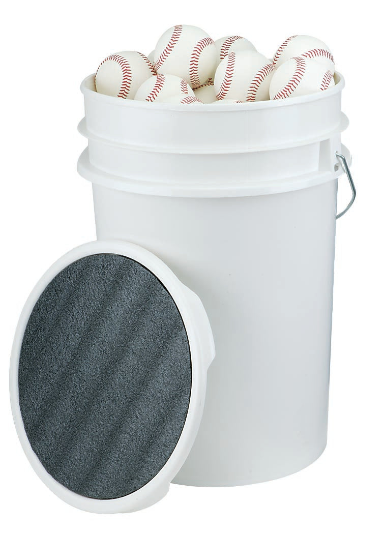 Bucket W/ 3Dz Baseballs Use Olb20 Balls
