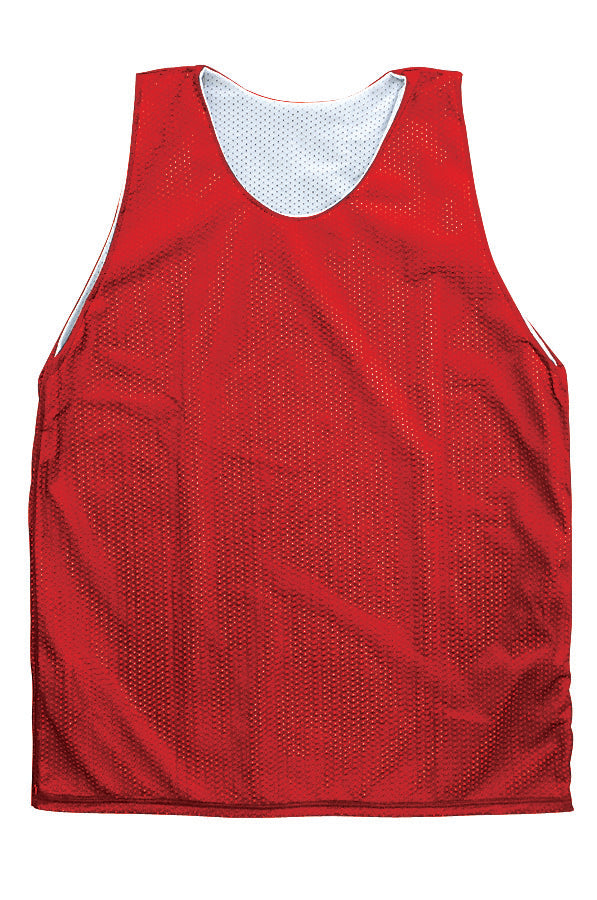 Reversible Tank Top-Youth-Red/Wh-Youth Large