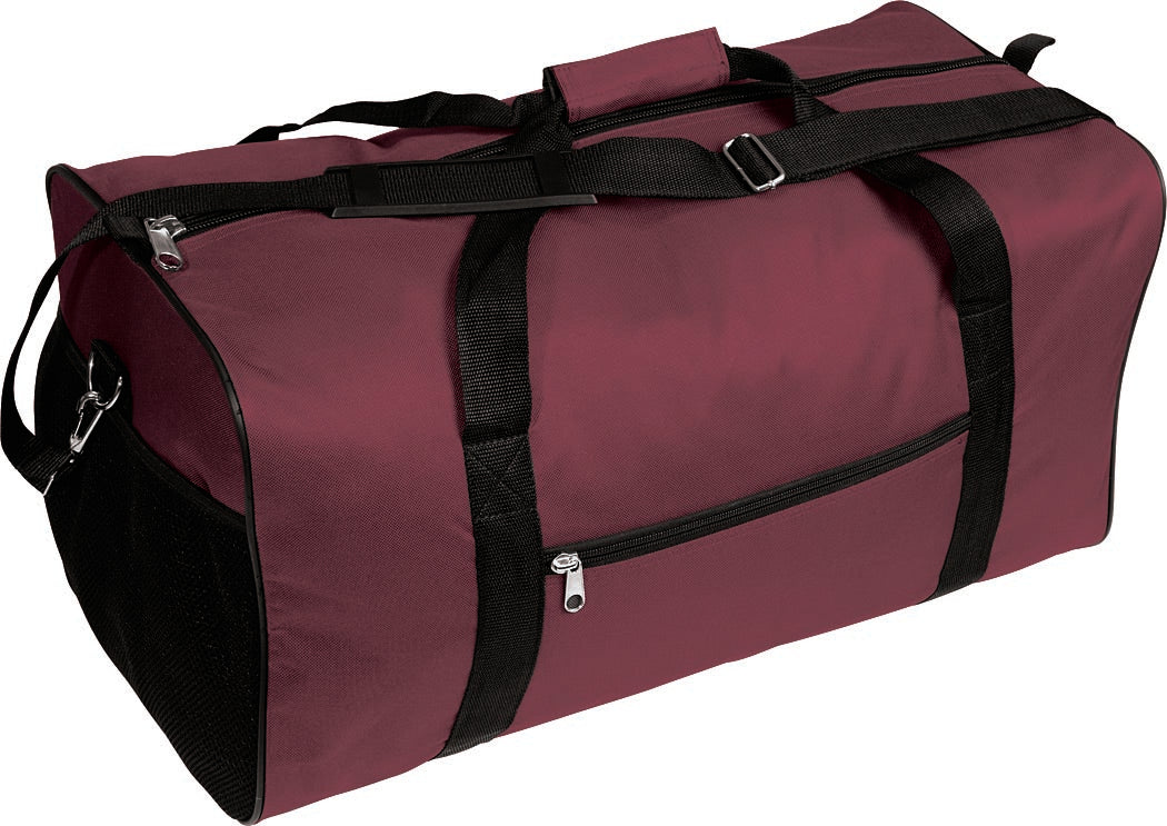 Sport Bag-24 X 12 X 12-Maroon