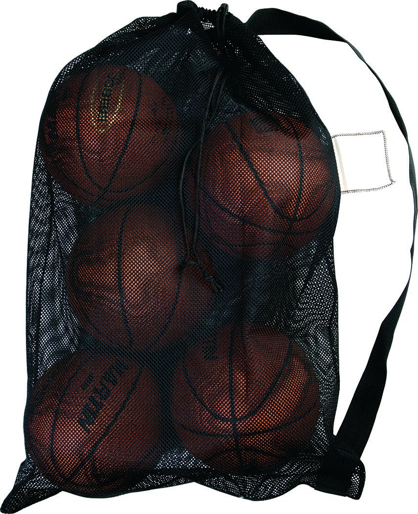 Mesh Bag W/Carry Strap-White