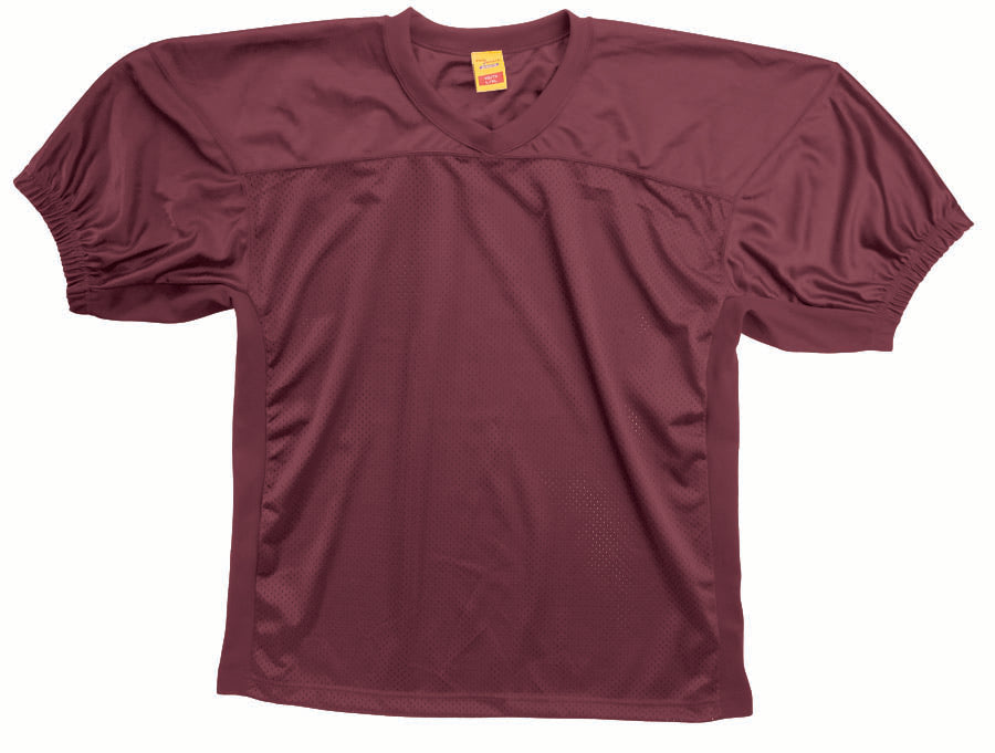 Game Fb Jersey-Maroon-Adult 3 Extra Large