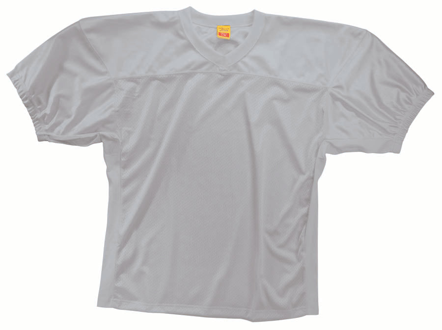 Game Fb Jersey-Silver-Adult Large/Extra Large