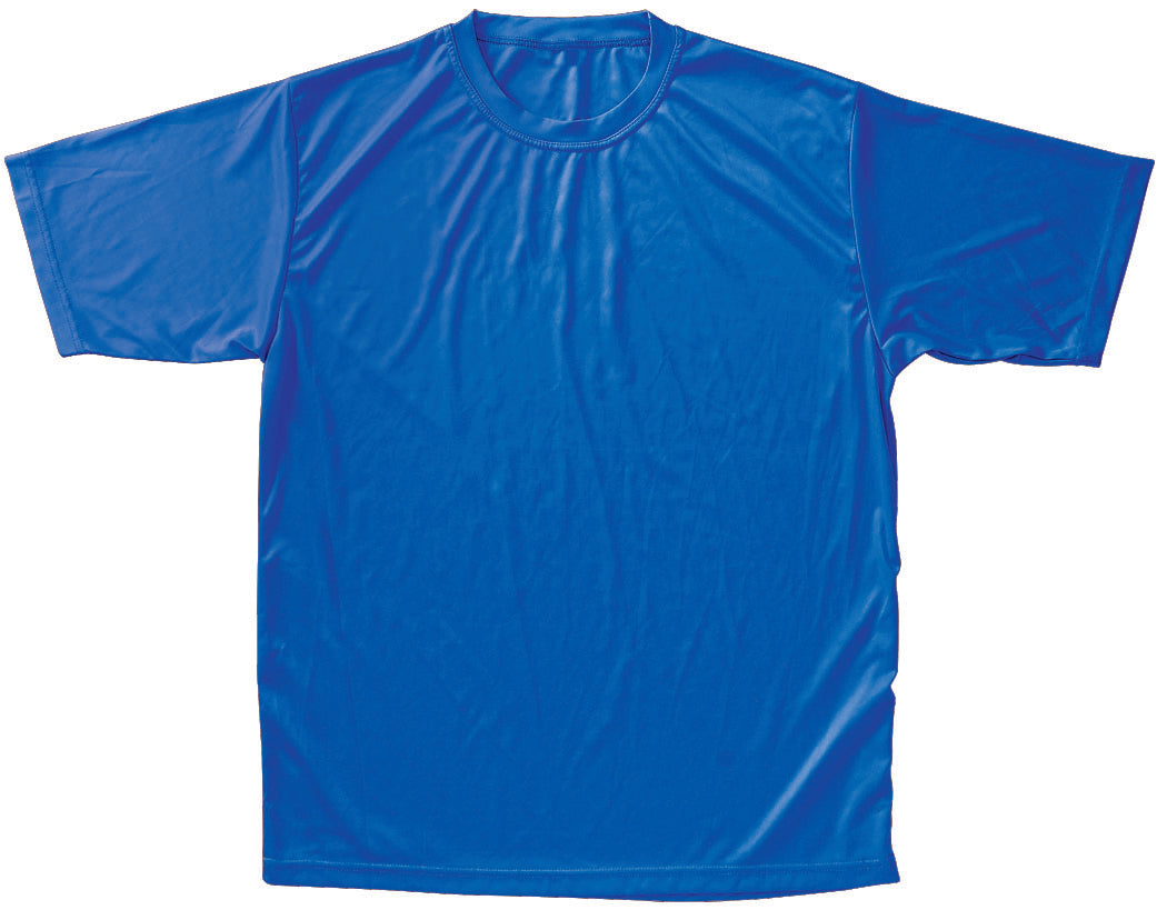 T-Shirt,Moisture Management - Youth-Royal-Extra Large