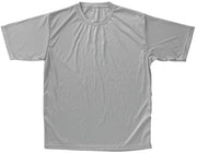T-Shirt, Moisture Management- Adult-Grey-Extra Large