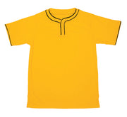 Two-Button,Moisture Mgmt-Youth-Go/Blk-Extra Large