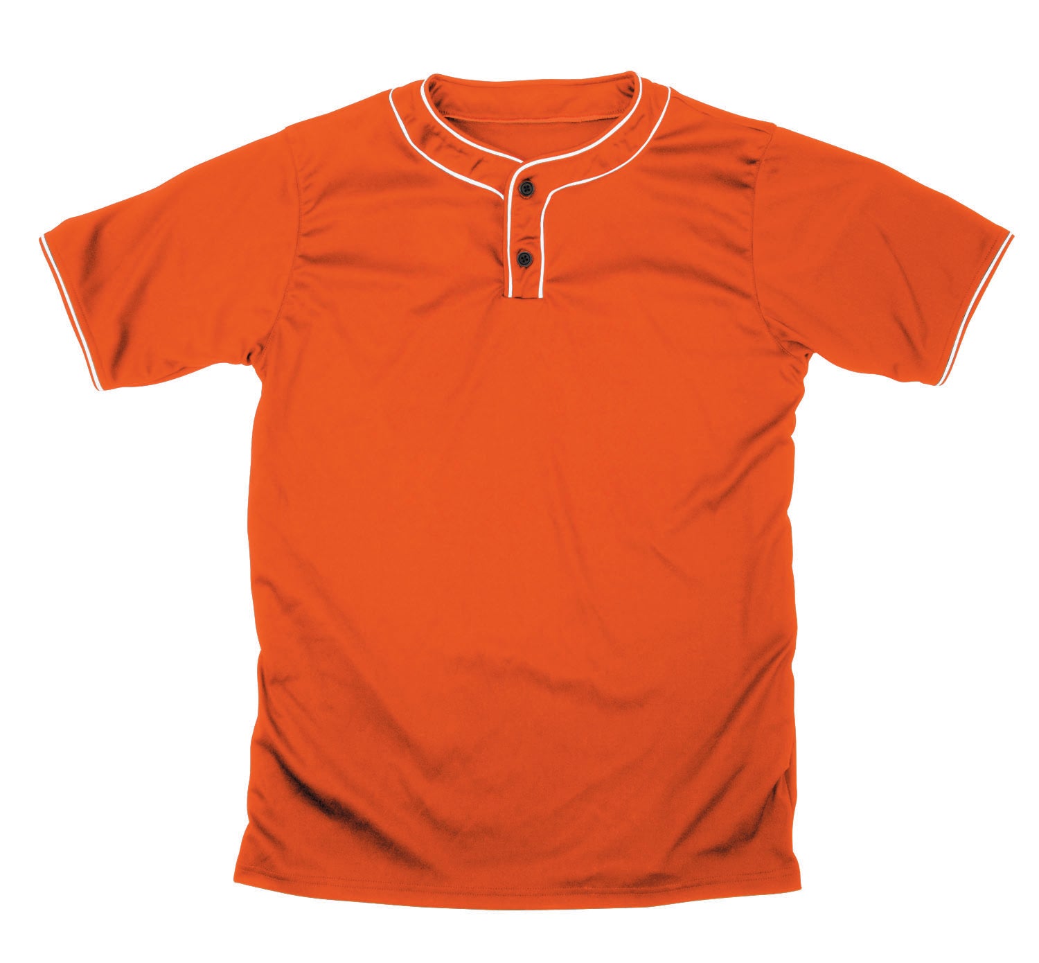 Two-Button,Moisture Mgmt-Youth-Org/Wh-Small