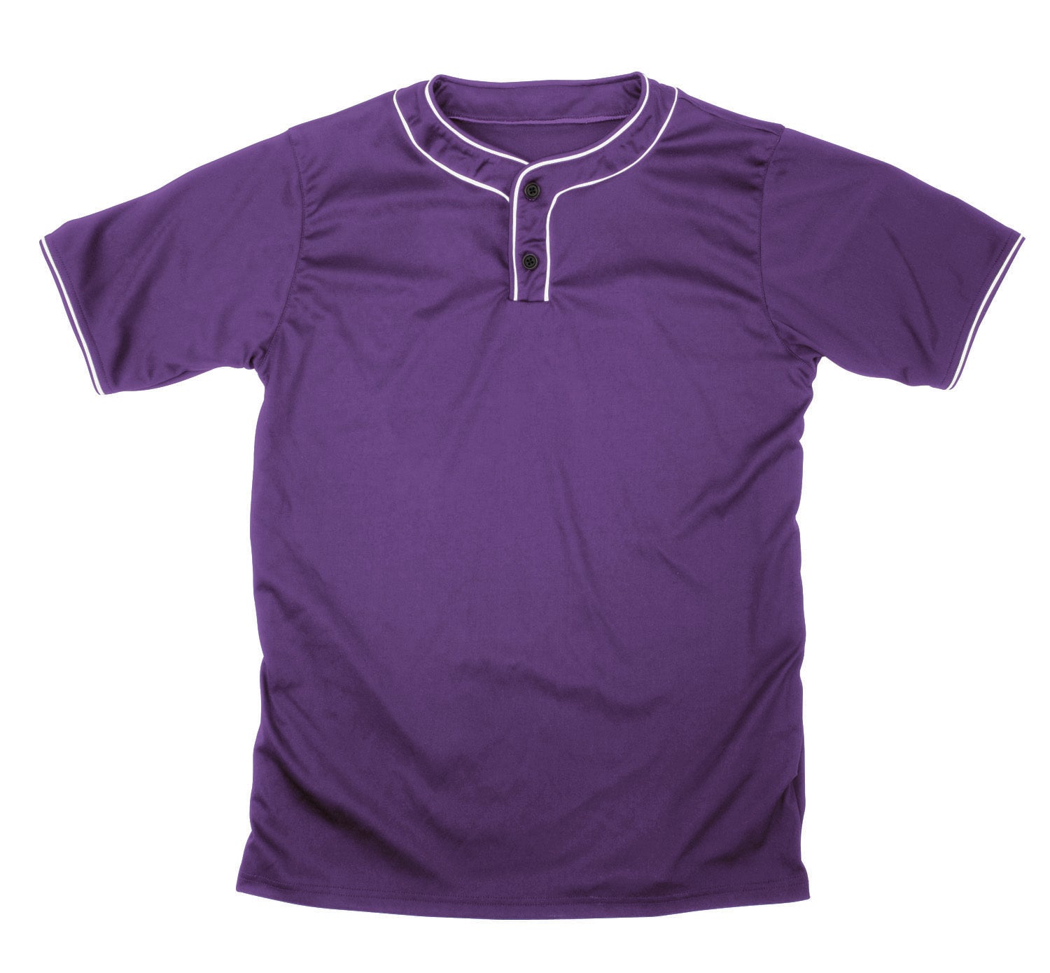 Two-Button,Moisture Mgmt-Youth-Pur/Wh-Medium
