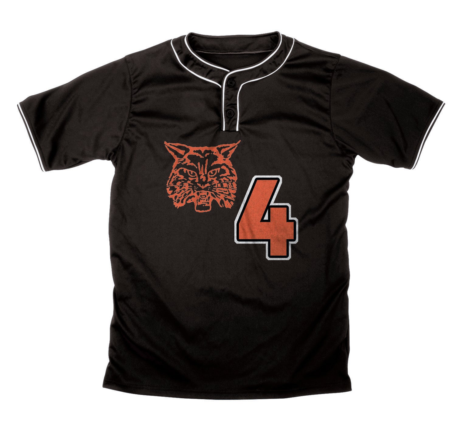 Two-Button,Moisture Mgmt-Adult-Blk/Wh-Medium