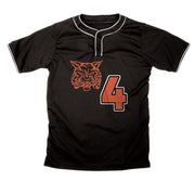 Two-Button,Moisture Mgmt-Adult-Blk/Wh-Extra Large