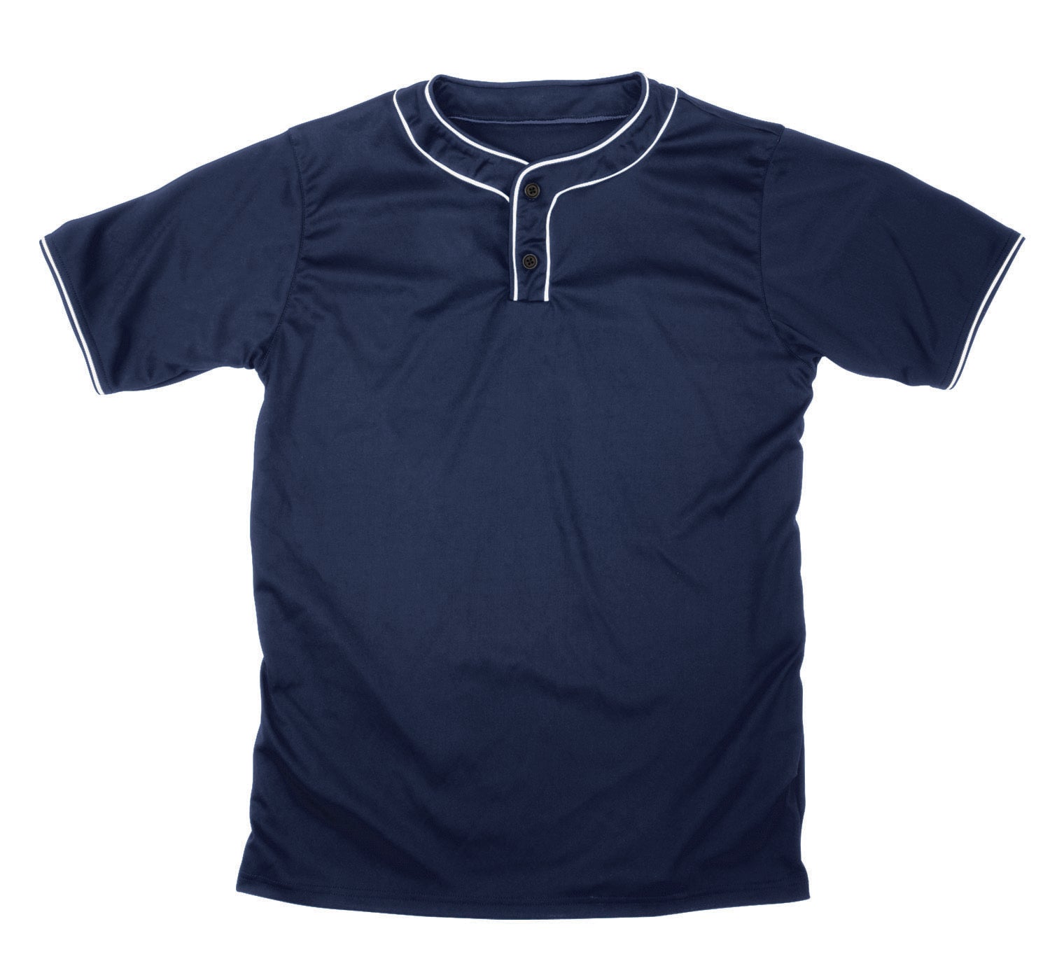 Two-Button,Moisture Mgmt-Adult-Nav/Wh-2 Extra Large