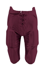 Fb Pants-Dazzle W/Pads-Youth-Maroon-Youth Extra Large