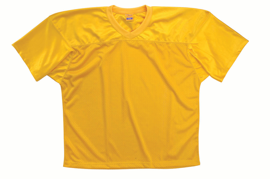 Football Jersey-Adult-3 Extra Large -Gold
