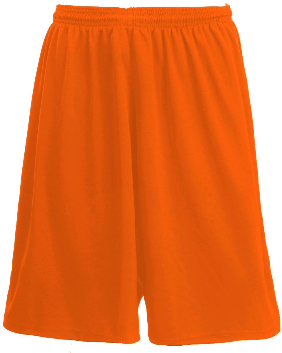 Short-Moisture Wicking-Youth-Orange-Youth Extra Large