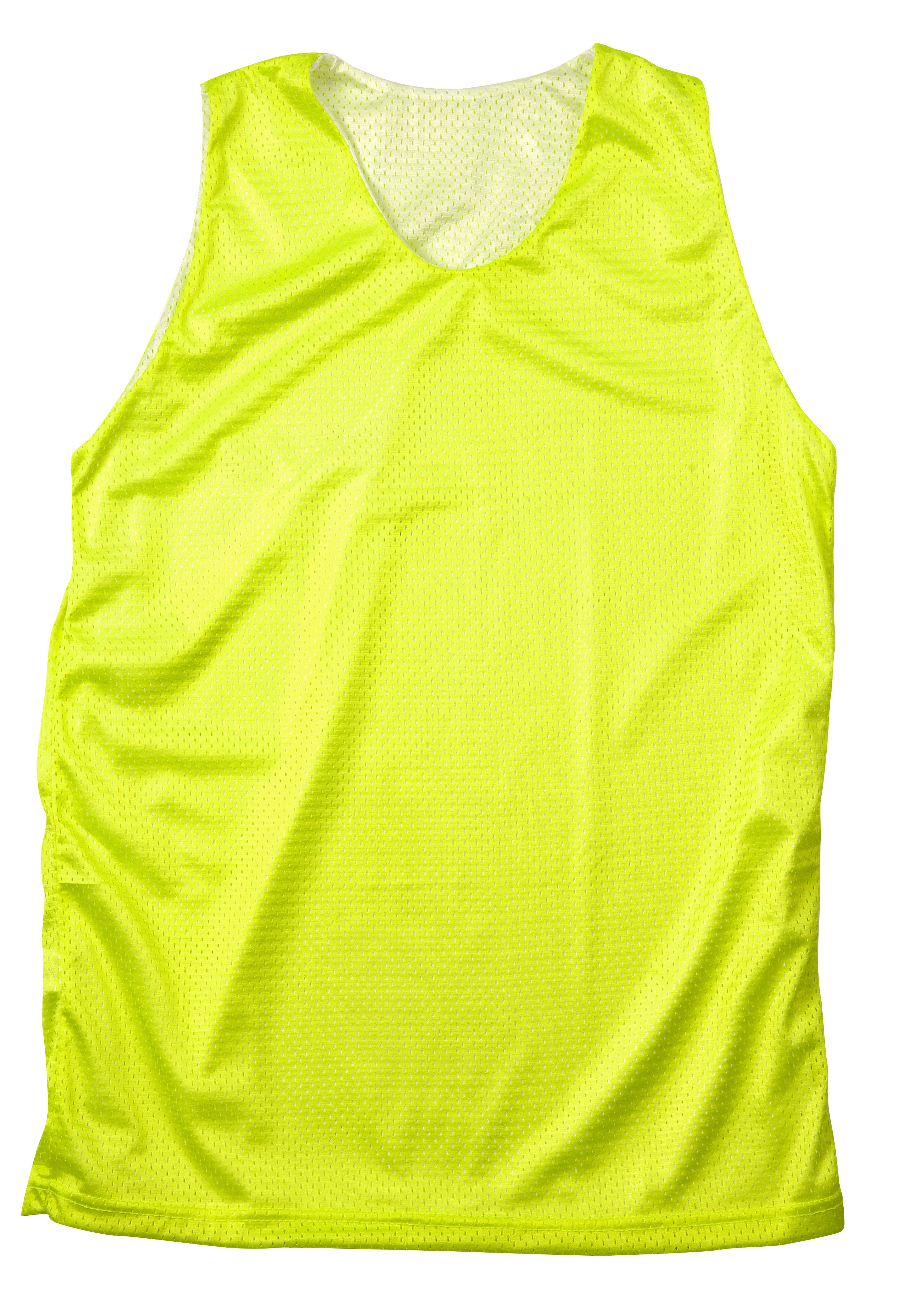 Reversible Tank Top-Youth-Lime/Wh-Youth Large