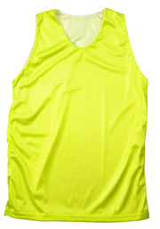 Reversible Tank Top-Adult-Lime/Wh-Adult Medium