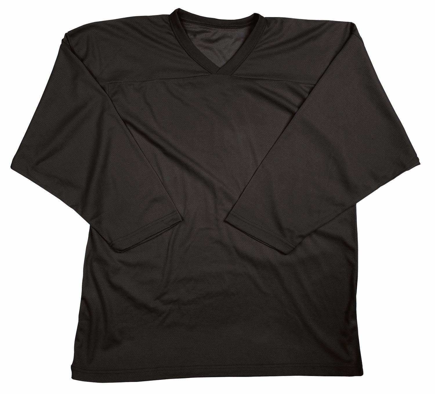 Hockey Jersey-Youth-Small/Medium-Black