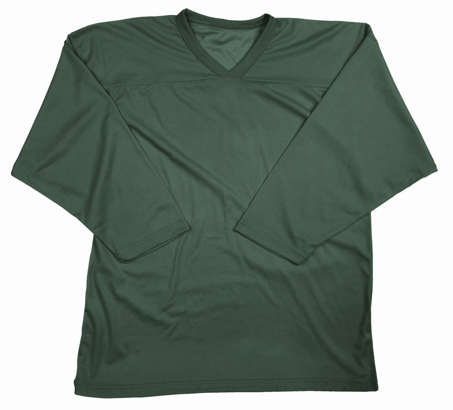 Hockey Jersey-Youth-Small/Medium-Dark Green