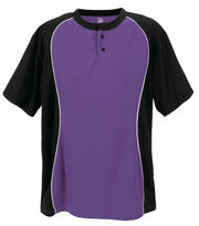 Two Button Placket-Youth-Purple-Yoith Large
