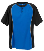 Two Button Placket-Youth-Royal-Youth Medium