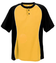 Two Button Placket-Adult-Gold-Adult Medium